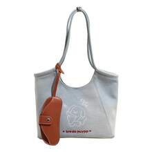 Women Tote Bags - 藍色 - 查看 8