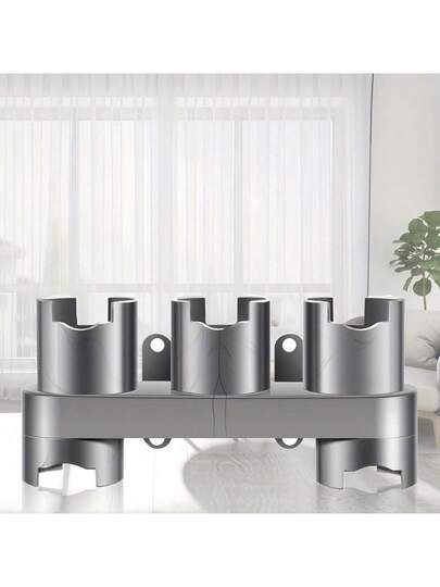 1pc ModelsV7 V8 V10 V11 V15 Cleaner Attachment Bracket Extension Base Wand Mount Compatible, Grijs Space Saving Mounted Stofzuiger Holder, Vloer Care Accessory view 6