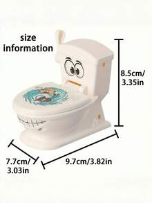 便便射击——一款趣味十足的家庭游戏——便便射击游戏——包含1个马桶、2个速射器和6个软塑料玩具便便。适合3岁及以上男孩女孩，可作为玩具礼物、圣诞礼物或万圣节礼物。 - 彩色 - 查看 12