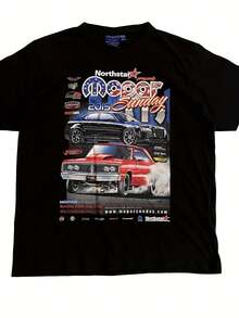 Mopar 2015 Racing Graphic Print T-Shirt Size Large - 款式27 - 查看 1
