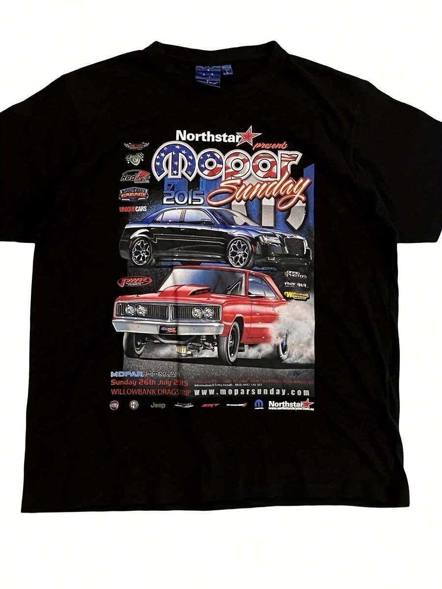 Mopar 2015 Racing Graphic Print T-Shirt Size Large - 款式27 - 查看 1
