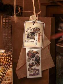 30 Sheets Vintage Style Sticker Book - Retro Doodle Stickers For Decorating Bottles, Cars, Laptops, Guitars, Bicycles, Motorcycles, Skateboards, Helmets, Luggage, Diary And Scrapbook. Fun DIY Creative Toy For Customizing Personal Accessories - 彩色 - 查看 11