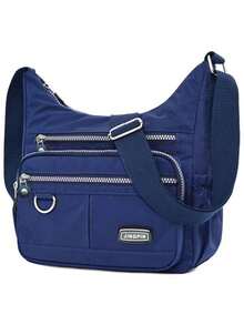 新款男士便携随身包大容量男士斜挎包男士单肩包多层包 - 彩色 - 查看 12