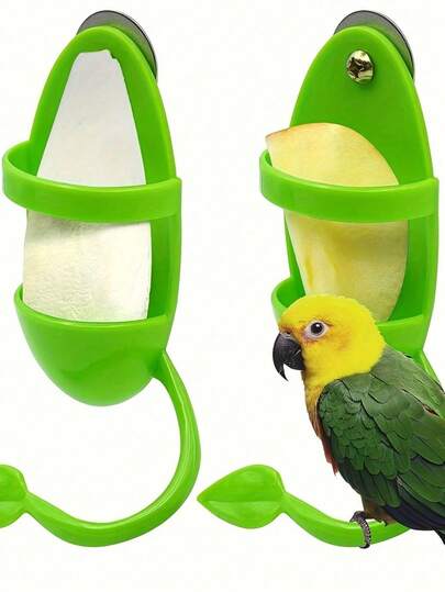 1pc/2pcs Hanging Style Pet Supplies, Bird Feeder For Bird Cage Accessories