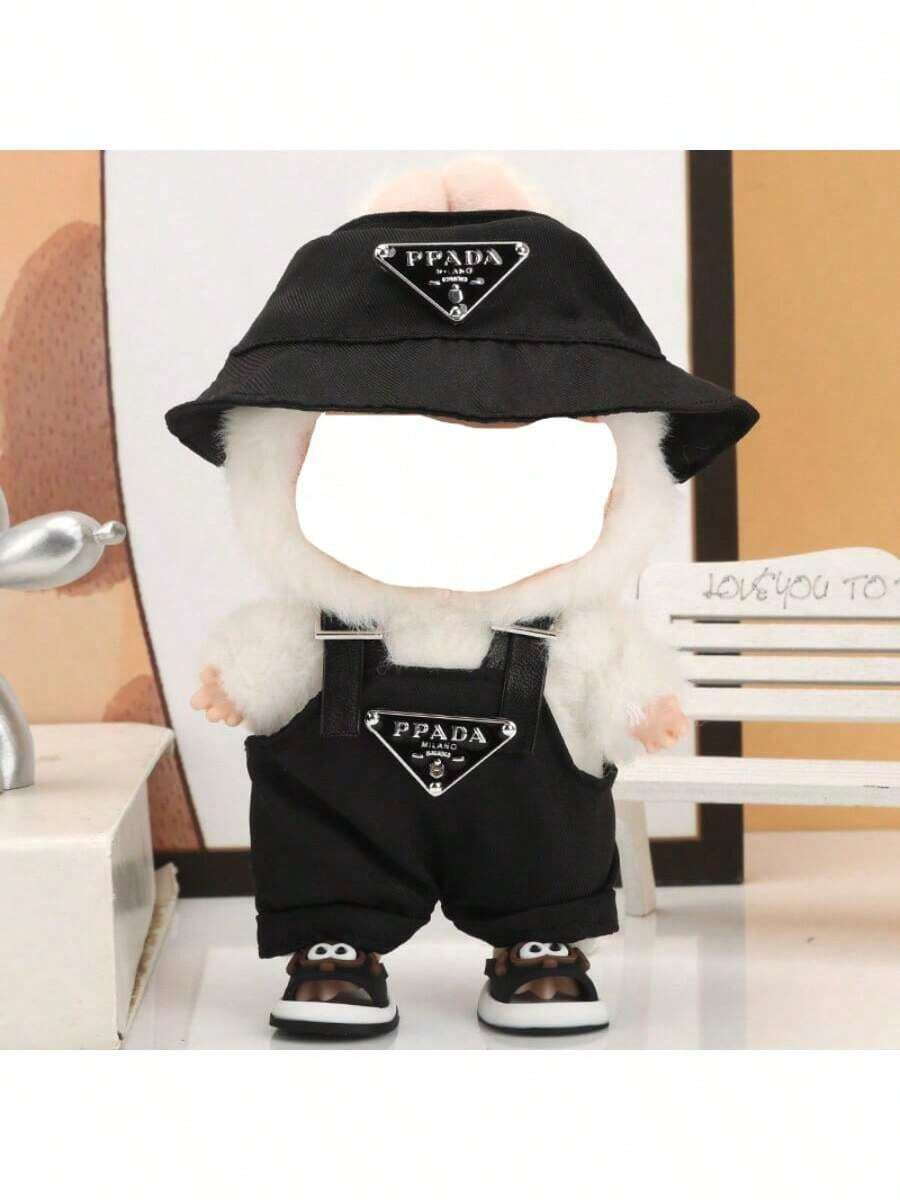 1件【仅服装】Rafubu 17厘米娃娃马卡龙套装，适合第一代和第二代娃娃，手工编织Rafubu娃娃服装，可爱手工毛绒娃娃配件