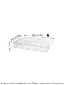 1 صندوق تخزين للألغاز، صندوق تصنيف قطع بناء صغيرة للأطفال، صندوق تنظيم ألغاز شفاف كبير السعة مقاوم للغبار، صندوق ألعاب محكم الإغلاق بمشبك، صندوق تخزين كوميكس وفرش على المكتب، مناسب لتخزين ألعاب الأطفال والكوميكس والهواتف المحمولة وتنظيمها