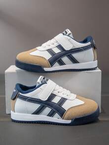 男童软底运动鞋，适合春、夏、秋、冬四季穿着，休闲鞋 - 藍色 - 查看 2