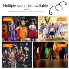 Ant Tentacles Hair Band Accessory Halloween Headband Halloween Costume Headband For Cosplay Dress Up Party Favors Supplies Black - As Pic - View 5