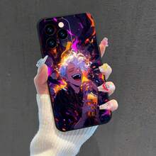 Funda protectora de anime para iPhone 16Promax/16Pro/16Plus/16/15Promax/15Pro/15Plus/15/14Promax/14Pro/14Plus/14/13Promax/13Pro/13Mini/13/12Promax/12Pro/12Mini/12/11Promax/11Pro/11/XR con impresión de cómics y dibujos animados encantadores [Gc633] - Color mixto 2 - Ver 3