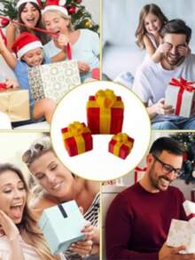 带螺丝的搞笑礼盒，恶作剧螺丝盒，超级搞笑礼盒，3D打印礼盒，滑稽的充值卡盒，趣味礼盒，新奇盒子，复活节礼物 - 彩色 - 查看 10