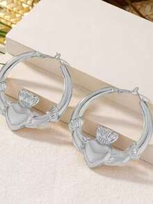 1 Pair Round-Shaped Small Radish Earrings, Suitable For Daily Wear - Multicolor - View 11