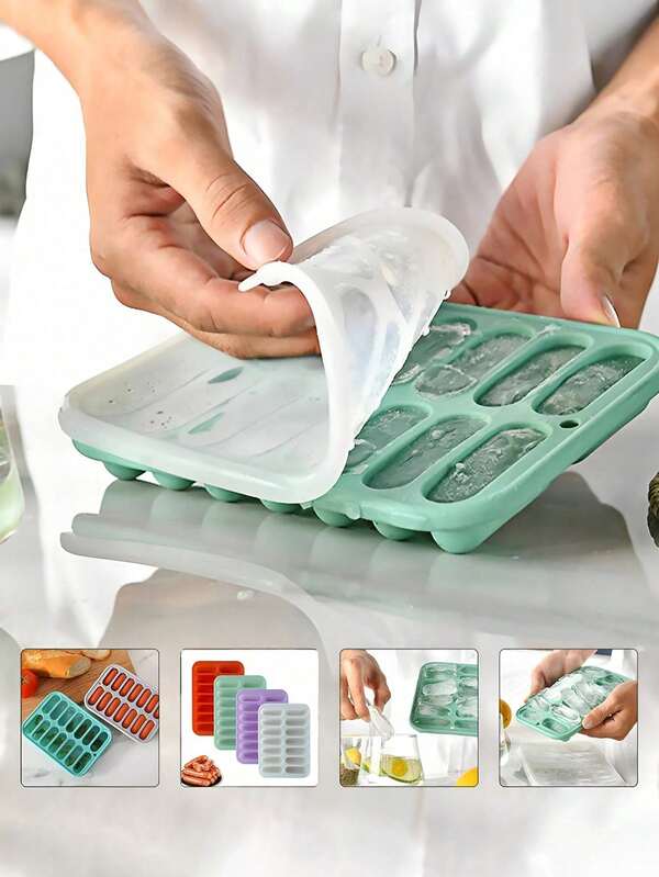 قالب سجق سيليكون - صانع هوت دوج مرن لا يلتصق - حاوية طهي وبخار مكونة من 14 قطعة - صانع سجق منزلي DIY