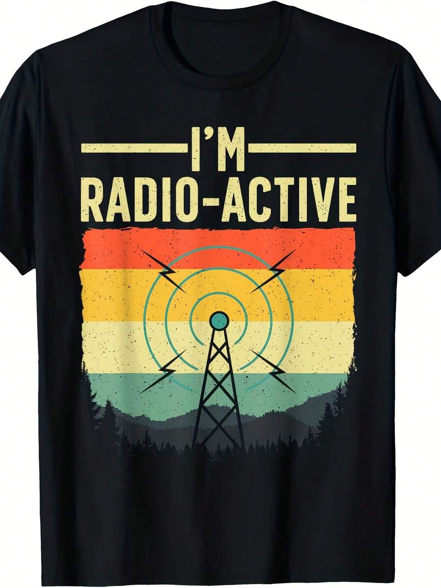 Cool Ham Radio Art For Wo Ham Operator Amateur Radio T-Shirt - 款式27 - 查看 1