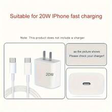 5-In-1 Set: 3D Game Controller Charging Head Protector, 20W Fast Charging Data Cable Compatible With IPhone 12/13/14 Series