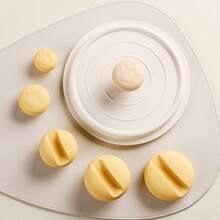 1pc Silicone Heat Resistant Pot Lid Cover, High Temperature Insulation Sleeve, Non-Slip Pot Lid Handle Protector, Kitchen Anti-Scald Lid Lifter, High Heat Resistant Hand Protector For Cooking Pot, Casserole Lid Grip - Multicolor - View 10