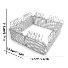 1件套军用集装箱围栏场景配件隔离围栏网片积木玩具 - 彩色 - 查看 3