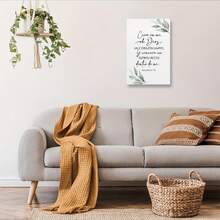 1 buc Verset biblic în spaniolă, Psalmii 51:10, Creează în mine o inimă curată, Dumnezeule, Verset biblic, Poster spaniol Pictură decorativă pe pânză Postere de perete și tablou de artă Imprimare Decor modern pentru dormitor de familie fără ramă - Multicolor - Vizualizare 1