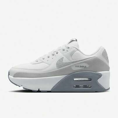 Nike AIR MAX 90 LV8 レディース ソールが厚手のカジュアルスポーツシューズ HQ3456-191