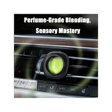 3/6 piezas Clips universales ambientadores, 5 aromas variados que duran 30 días, eliminador de olores ajustable para olores fuertes, revitaliza tu espacio con purificador de aire para dormitorio, baño, armario, cocina, áreas de mascotas