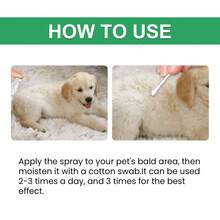 Pet Fur Growth Enhancer, Cat & Dog Hair Repair & Conditioning Spray