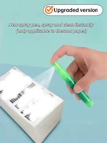 Thermal Paper Information Remover / Privacy Protection Invisible Ink / Ink Remover For Handwriting On Express Waybills & Credit Card Statements(Instantly Decomposes Without Leaving A Trace; And Formula) - Multicolor - View 4