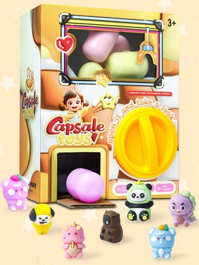 A New Doll Egg Machine, Children's Fun Surprise Box Randomly Appearing Gifts, Fun Dolls, Men's And Women's Holiday Gifts, Various Themed Series