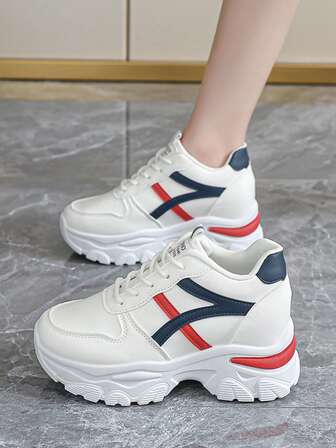 Damskor för vardagsbruk, exklusiva, moderiktiga, halkfria, slitstark yttersula, bästa valet för sport, snörning, lapptäcke, kardborreband, lämpliga för hemmabruk