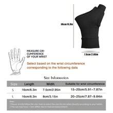 Pressure Wrist Guard Hand Guard Men's And Women's Sports Fitness Elastic Half Finger Knitted Breathable Glove(Single Pack) - Multicolor - View 3