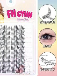 60 Clusters, 10 Rows - This Is A Girl Group Style Accessory That Suits Light And European Styles. It Has A Highly Realistic And Fluffy Texture, Is Easy To Wear And Lightweight, Allowing You To Effortlessly Exude Elegance And A Natural Look. It Is Suitable For Daily Wear. - C - View 4