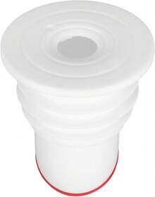 TEHAUX Anillo De Sellado De Olores 45-50 mm Tapón De Drenaje del Piso De La Bañera del Baño Inserto De Drenaje De Alcantarillado Núcleo De De Piso a Prueba De Olores para Lavadora - Blanco - Ver 12