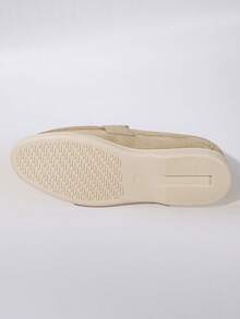 Winter Christmas Women Loafer Shoes Large Size Leisure Women's Shoes 2024 Spring And Autumn New European And American Foreign Trade Slip-On Lazy People Bean Shoes - Beige - View 6