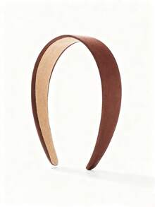 1pc Women's Solid Color Fabric Decorative Headband, Elegant Wide Solid Color Headpiece, Casual Versatile Hair Accessory For Women, Suitable For Daily Wear And Home Use ,Hair Hoop Hairband For Women Head Accessories - Multicolor - View 8