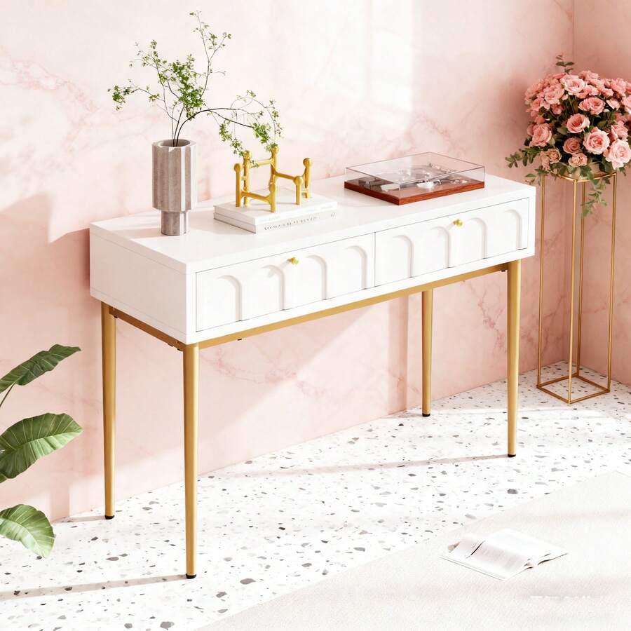 Vanities & Vanity Benches - White - View 1