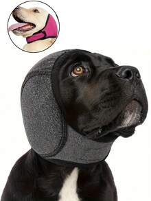 1pc Noise-Canceling Dog Earmuffs, Dog Hat - Adjustable Hearing Protection Earmuffs With Soft Ear Pads, Ideal For Swimming, Traveling, Fireworks, Thunderstorms, Polyester Material, Designed For Hearing Safety, Dog Ear Protection, Comfortable Fit, Outdoor Enthusiasts, Noise Prevention, Dog Accessories
