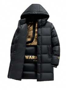 Women's Mid-Length Thick Warm Outdoor Windproof Waterproof Hooded Jacket,Winter