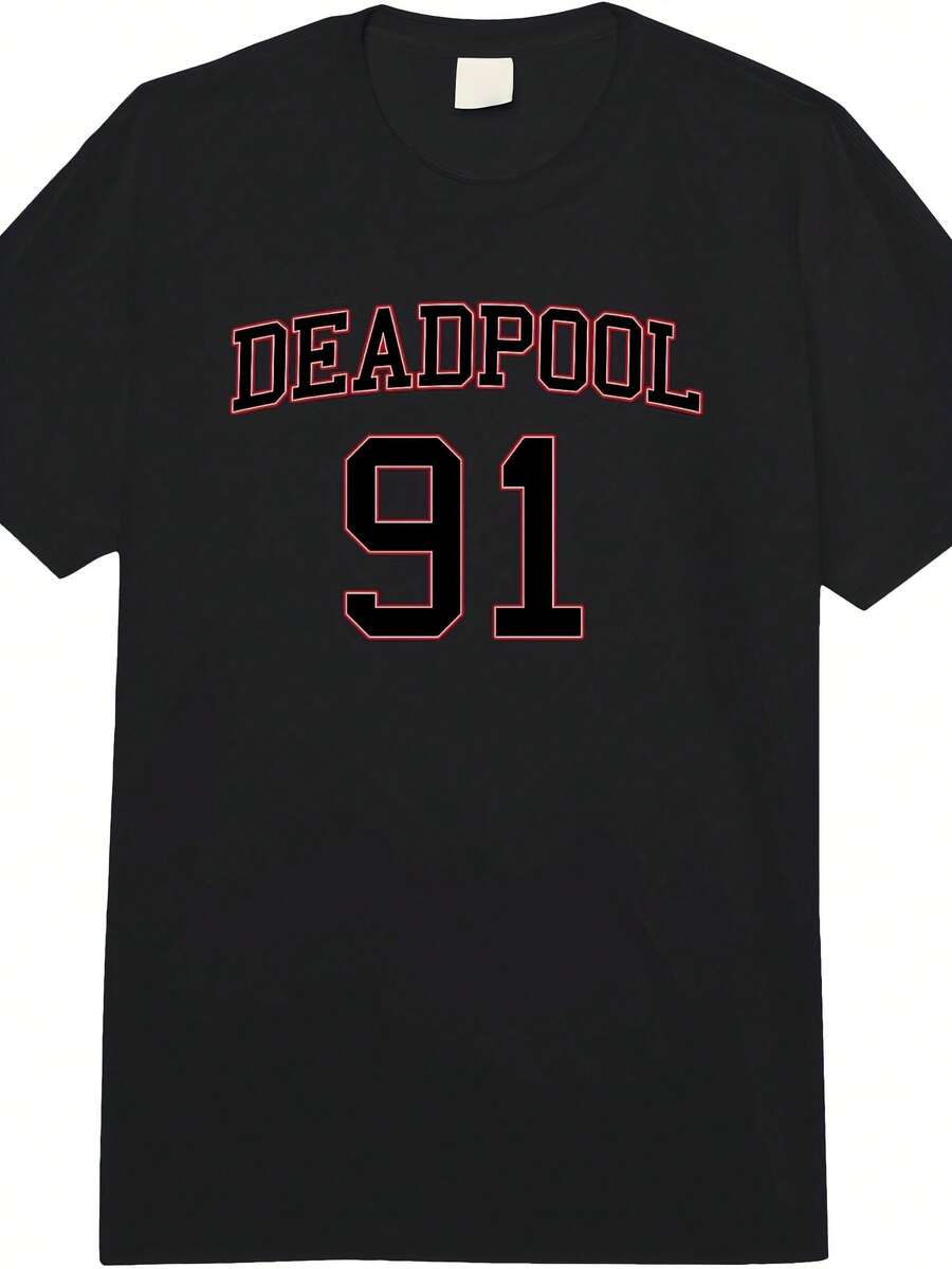 Comics Retro Classic Deadpool 91 Sports Jersey  Adult Heavyweight T-Shirt - 款式21 - 查看 1
