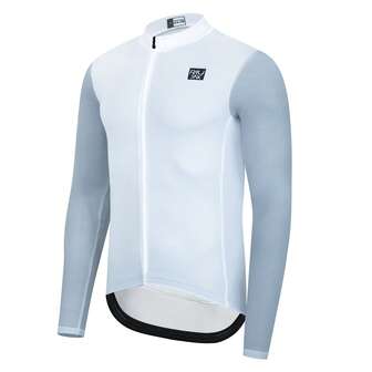  RAUDAX Men & Women's Quick-Dry Cycling Jersey, Breathable Soft Fitted Outdoor Sports Shirt, Mountain/Road Bike, Dual-Tone, Fashionable, Full Zip, 3 Pockets, Reflective Strips