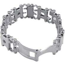 Herramienta Multifuncional de Acero Inoxidable, 29 en 1, Pulsera portátil Punk (Blanco)(default) - Tipo 1 - Ver 10