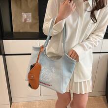 Women Tote Bags - 藍色 - 查看 7