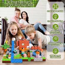 200 块磁性积木套装 - 立方体堆叠玩具、适合 3 岁以上男孩和女孩的 STEM 感官教育玩具、创意游戏和学习玩具、DIY 建筑拼图游戏套装、生日/节日礼物（多色可选）