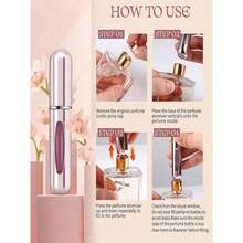 10pcs/Set 5ml Refillable Perfume Atomizer, Organizer Pouches Mini Portable Spray Bottles, Cologne Mist Sprayer, Leak-Proof Mini Perfume Bottle. Suitable For Night Out, Travel, Party And Dates. Packaging Bags Perfume Refillable Bottle - Nhiều màu - Xem 8