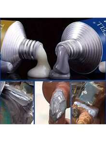 1pc Super Glue High Strength AB Epoxy Adhesive, Quick-Drying Casting Glue For Metal, Ceramic, Stainless Steel, Radiator, Faucet, PVC Pipe, Solar Water Tank, Car Beauty, Water Heater, Household Appliances - Multicolor - View 8