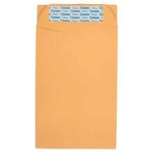 Sobres de correo tamaño carta, cierre autoadhesivo Press-It Seal-It, papel multiusos de 24 libras, 9 x 12 pulgadas, material kraft café, paquete de 25 unidades (76086) - Marrón - Ver 1