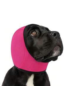 1pc Noise-Canceling Dog Earmuffs, Dog Hat - Adjustable Hearing Protection Earmuffs With Soft Ear Pads, Ideal For Swimming, Traveling, Fireworks, Thunderstorms, Polyester Material, Designed For Hearing Safety, Dog Ear Protection, Comfortable Fit, Outdoor Enthusiasts, Noise Prevention, Dog Accessories