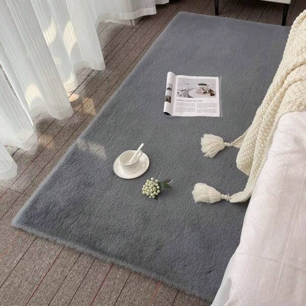 Creative Fluffy Faux Fur Carpet, Suede Bottom, Plush, Shaggy Decorative Rug, Warm And Cozy Creative Quirky Design, Multi-Color Options