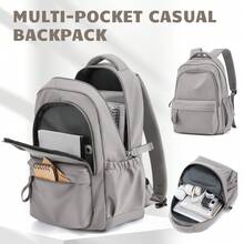 Ritter College Schulrucksack für Herren Damen 15,6 Zoll Laptop Rucksack Diebstahlschutz Reise Tagesrucksack Groß Grundschule Mittlere Schule Oberschule Büchertaschen für Teenager Mädchen Jungen Studenten - Mittel, Lässig Rucksäcke für Jungen und Mädchen, Laptop Rucksäcke