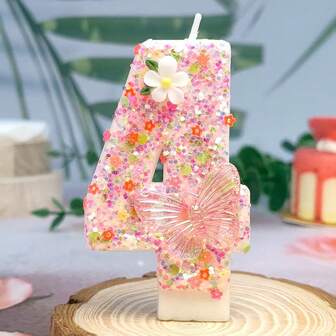 Creative Butterfly Shaped Birthday Candles 0-9