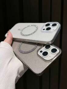 Transparent Glitter Magnetic Charging Case | MagSafe Compatible, Shock-Resistant And Slim, Compatible With Iphone - Clear - View 2