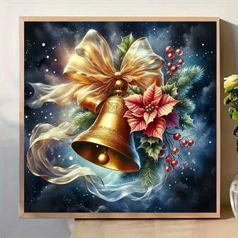 5D DIY Diamond Painting Kit, Round Full Drill Canvas Handcraft, Suitable For Beginners And Hobbyists, Wall Decor For Living Room And Bedroom, Art Gift For Friends And Family