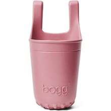 AFRT BOGG Bevy - Cup And Water Bottle Holder Organizer - 4in L X 3.5in W X 5.25in H - Drink Accessory Fits All Bogg Bags - Lightweight Washable Durable - All Purpose EVA - Beverage Keys Phone Snacks - Đỏ mặt - Xem 4